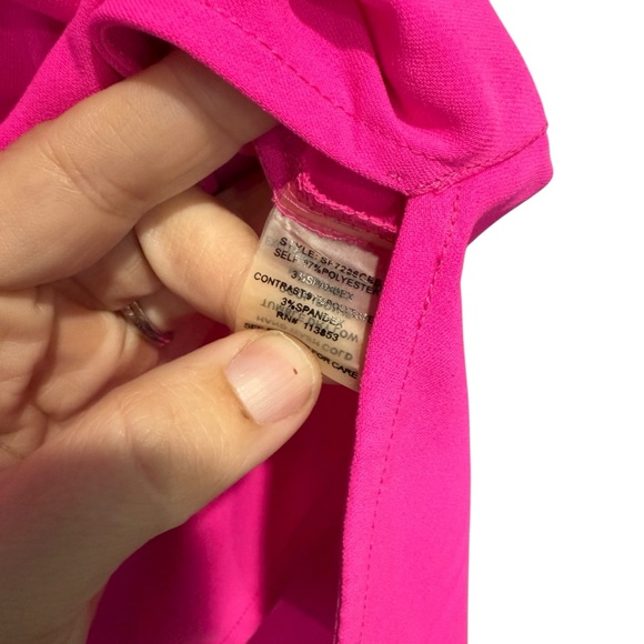 41Hawthorne Colorblock Sleeveless Top - Blue and Pink Size XL - Picture 4 of 6